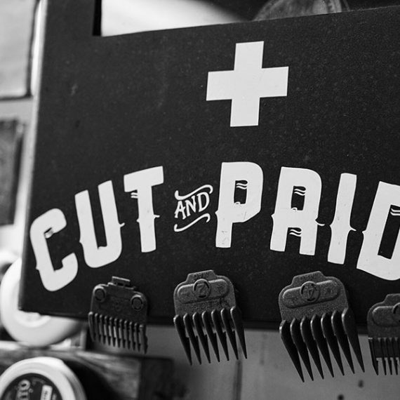 Cut and Pride signage